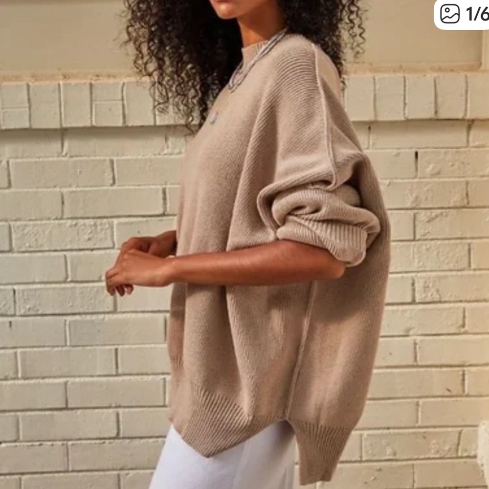 Free People Easy Street Tunic Sweater
